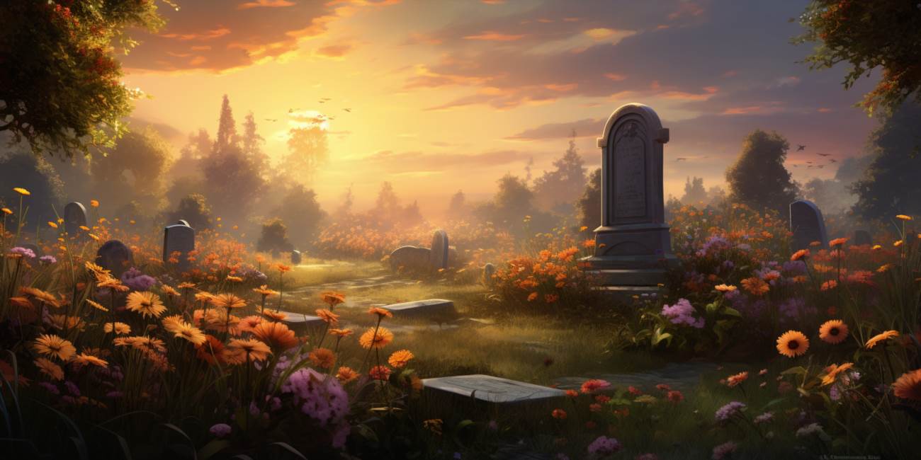 Kwiaty na cmentarz
